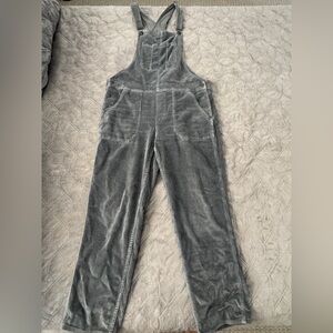 American Eagle Gray Corduroy Women's Overalls